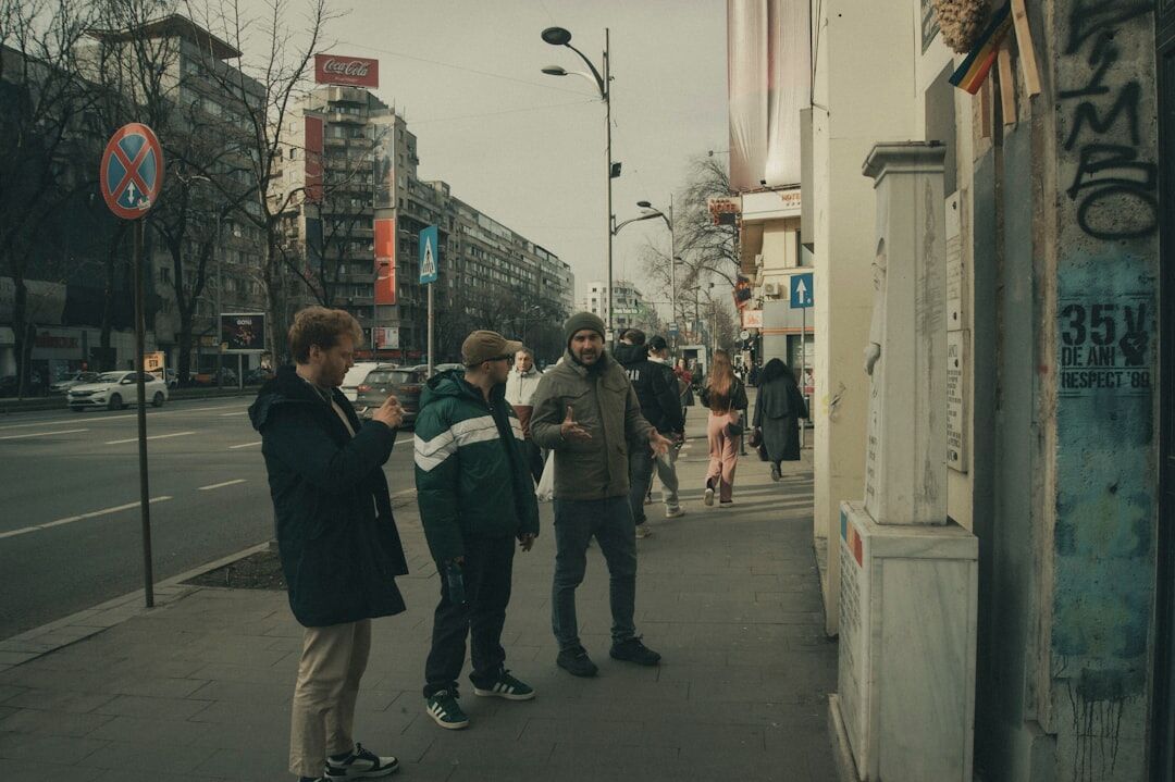 city street interview
