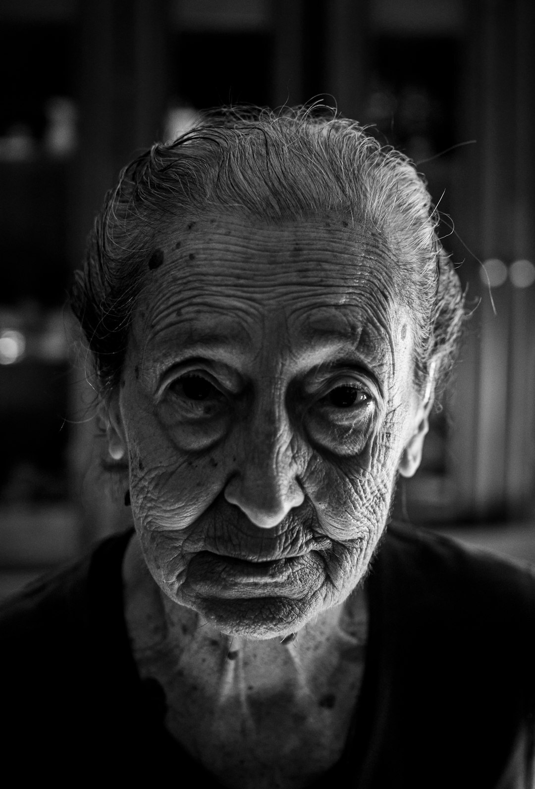 elderly resident portrait
