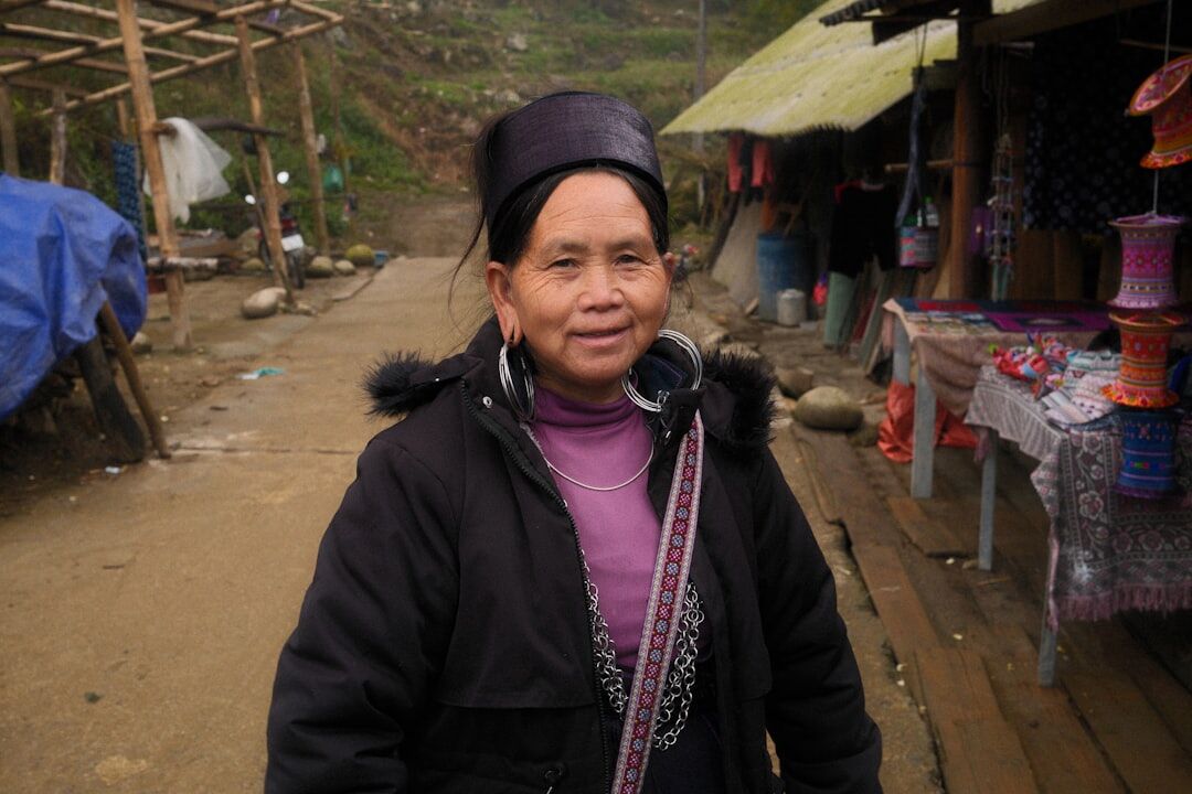 portrait of smiling local resident