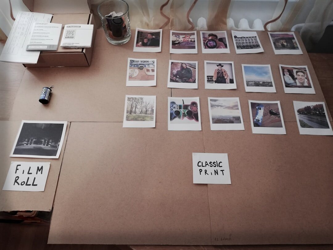 photography exhibition setup