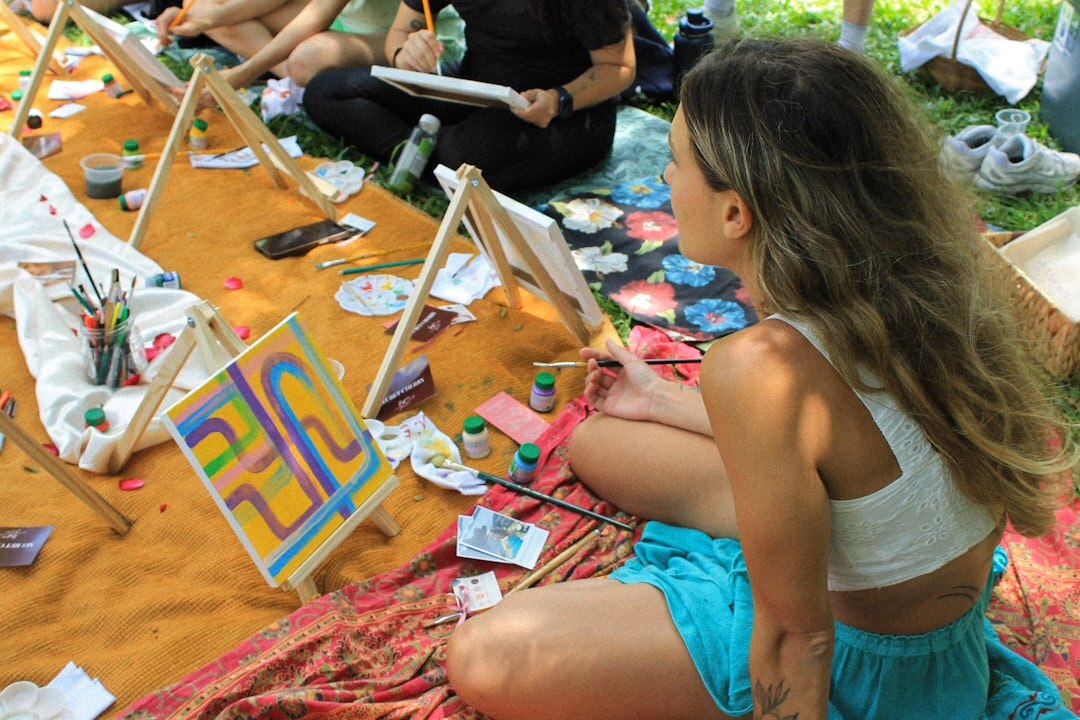 women teaching community class
